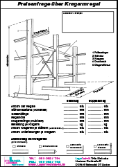 Bild Anfrageformular Kragarmregal
