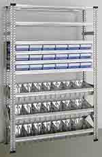 Foto Regal SUPER mit Wannen