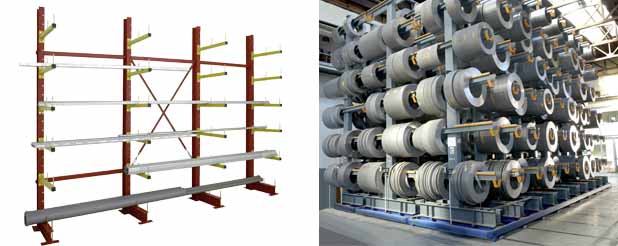 Kragarmregale Reifen und Felgenregale